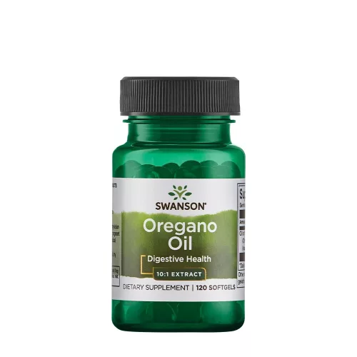 Swanson Oregánóolaj Kivonat lágykapszula - Oregano Oil 10:1 Extract 120 Lágykapszula