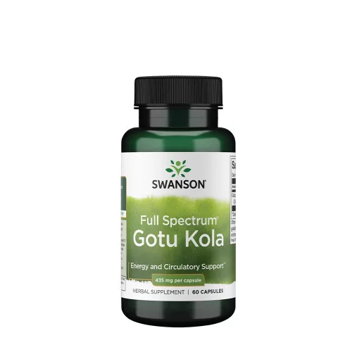 Swanson Gotu Kola Ázsiai Gázló Gyógynövény 60 Kapszula
