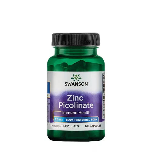 Swanson Zinc Picolinate 22 mg 60 Kapszula