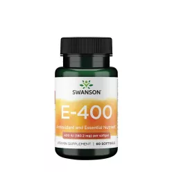 Swanson E-400 400 IU 60 Lágykapszula
