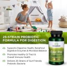Swanson Epic Pro 25-Strain Probiotikum 30 BILLION CFU 30 Veg Kapszula