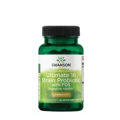   Swanson Dr. Stephen Langer's Ultimate 16 Strain Probiotic with FOS 3.2 BILLION CFU 60 Veg Kapszula