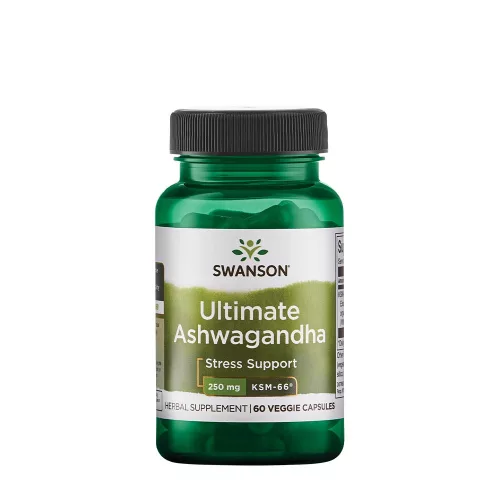 Swanson Ultimate Ashwagandha - KSM-66 250 mg 60 Veg Kapszula