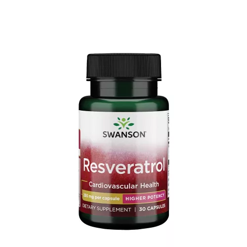 Swanson Resveratrol - Higher Potency 250 mg 30 Kapszula
