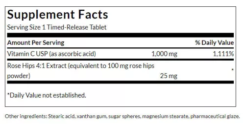 Swanson Vitamin C-1000 250 Tabletta