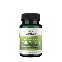 Swanson Máriatövis Kivonat - Milk Thistle 30 Kapszula