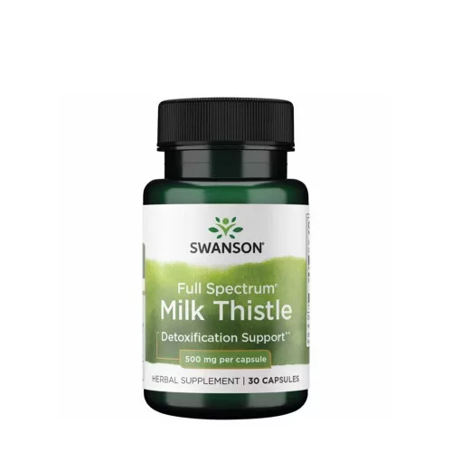 Swanson Máriatövis Kivonat - Milk Thistle 30 Kapszula