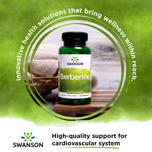 Swanson Berberin Komplex 600 mg 90 Kapszula