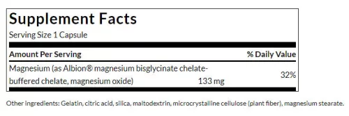 Swanson Albion Magnesium Glycinate 90 Kapszula