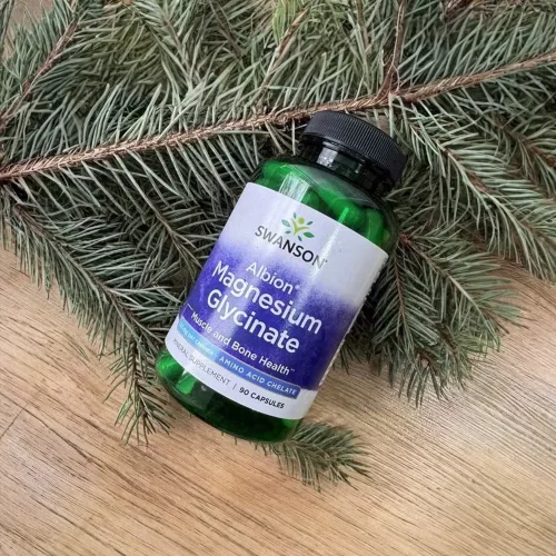 Swanson Albion Magnesium Glycinate 90 Kapszula