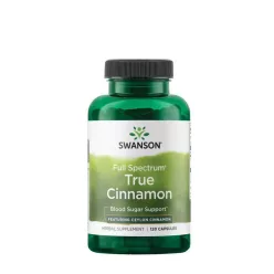   Swanson Full Spectrum True Cinnamon - Teljes Spektrumú Valódi Fahéj 120 Kapszula
