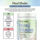 Fit & Lean Meal Replacement - Étkezéshelyettesítő és Zsírégető Formula 453 g