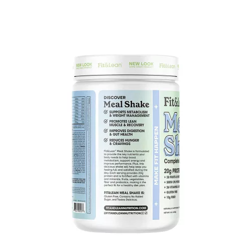 Fit & Lean Meal Replacement - Étkezéshelyettesítő és Zsírégető Formula 453 g