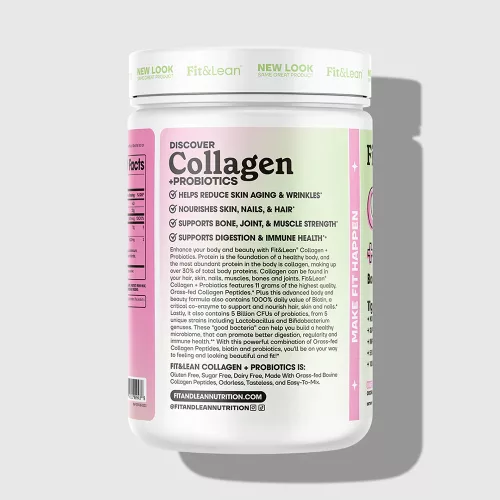 Fit & Lean Collagen Probiotics - Kollagén + Probiotikum 358 g