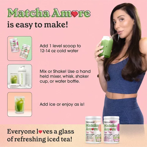 Fit & Lean Matcha Amore Iced Tea 140 g
