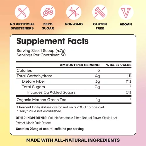 Fit & Lean Matcha Amore Iced Tea 140 g