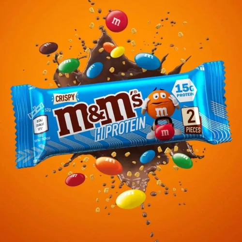 M&M's Mars High Protein Bar - Fehérjeszelet - Csokoládés Keksz (Crisp Bar) 52 g