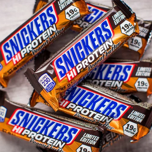Snickers High Protein Bar - Fehérjeszelet - Mogyoróvaj 57 g