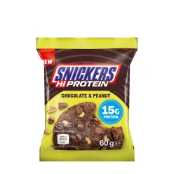   Snickers High Protein Cookie - Magas Fehérjetartalmú Sütemény - Csokoládés Földimogyoró 60 g