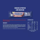 Snickers High Protein Low Sugar Bar - Alacsony Cukortartalmú Fehérjeszelet - Tejcsokoládé 57 g
