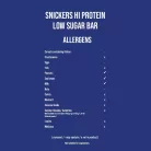 Snickers High Protein Low Sugar Bar - Alacsony Cukortartalmú Fehérjeszelet - Tejcsokoládé 57 g