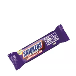  Snickers High Protein Low Sugar Bar - Alacsony Cukortartalmú Fehérjeszelet - Étcsokoládé 57 g