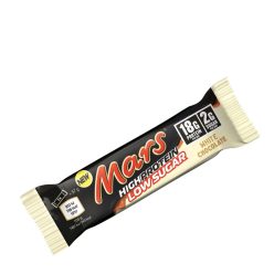   Mars High Protein Low Sugar Bar - Alacsony Cukortartalmú Fehérjeszelet - Fehércsokoládé 57 g