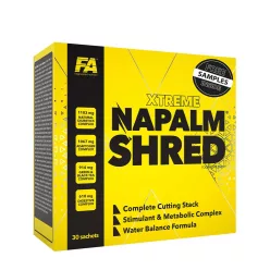   FA - Fitness Authority NAPALM Shred - Termogenikus Zsírégető 30 tasak