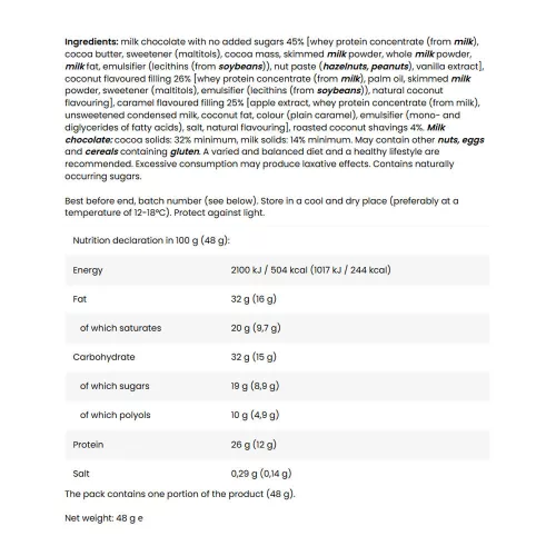FA - Fitness Authority GUARILLA High Protein Bar - Fehérjeszelet 49 g
