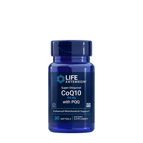 Life Extension Super Ubiquinol CoQ10 with PQQ 100 mg 30 Kapszula