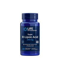   Life Extension Alfa-Liponsav 240 mg kapszula - Super R-Lipoic Acid 60 Veg Kapszula