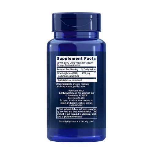 Life Extension TMG 500 mg 60 Liquid Kapszula