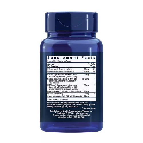 Life Extension Ösztrogén tabletta Nőknek - Estrogen For Women 30 Veg Tabletta