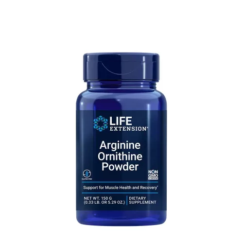 Life Extension Arginine és Ornithine por 150 g