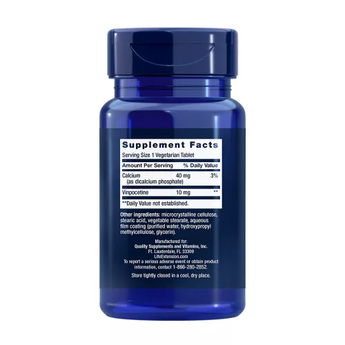 Life Extension Vinpocetine 10 mg 100 Veg Tabletta