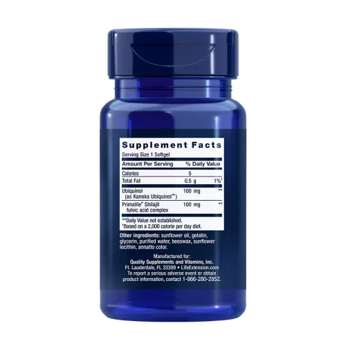 Life Extension Super Ubiquinol CoQ10 100 mg kapszula (Fokozott Mitokondriális Támogatás) 30 Lágykapszula