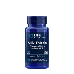   Life Extension Máriatövis (Milk Thistle - Silymarin Silibinins Isosilybin A & B) 60 Veg Kapszula