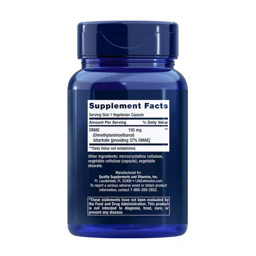 Life Extension DMAE Bitartrate 200 Veg Kapszula
