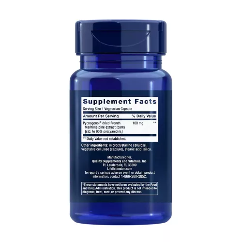 Life Extension Pycnogenol 100 mg 60 Veg Kapszula