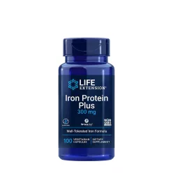   Life Extension Gyorsan Felszívódó Vas kapszula - Iron Protein Plus 100 Kapszula
