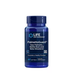   Life Extension PalmettoGuard Saw Palmetto, Nettle Root és Beta-Sitosterol 60 Lágykapszula