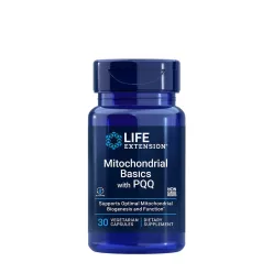   Life Extension Mitokondriális Működést Támogató kapszula - Mitochondrial Basics with PQQ 30 Veg Kapszula