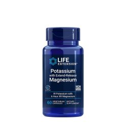   Life Extension Kálium kapszula Elnyújtott Felszabadulású Magnéziummal - Potassium with Extend-Release Magnesium 60 Veg Kapszula