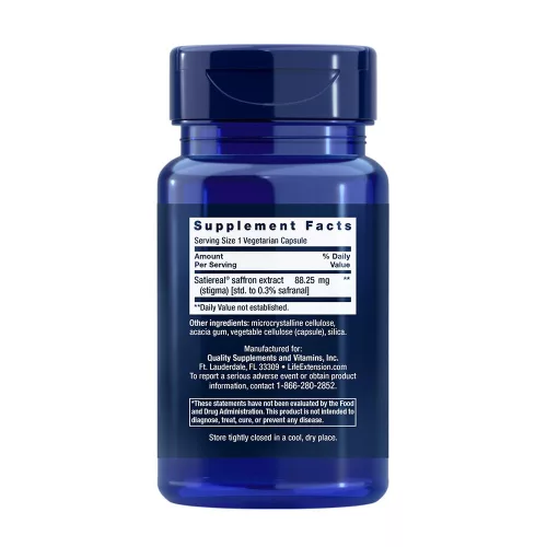Life Extension Optimized Saffron - Sáfrány kapszula 60 Veg Kapszula