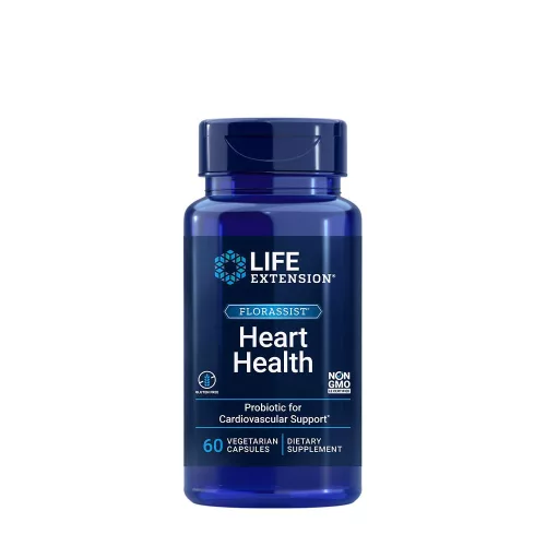 Life Extension FLORASSIST® Heart Health - Szív Egészsége 60 Veg Kapszula