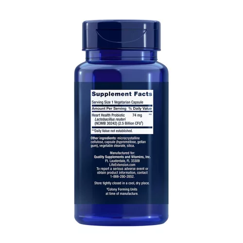Life Extension FLORASSIST® Heart Health - Szív Egészsége 60 Veg Kapszula