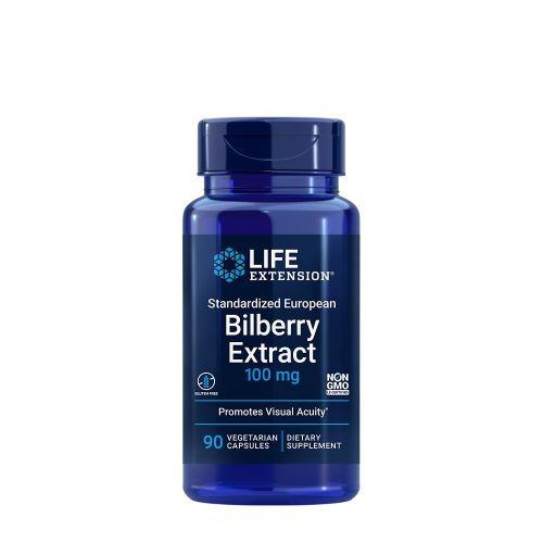 Life Extension Standardized European Bilberry Extract 90 Veg Kapszula