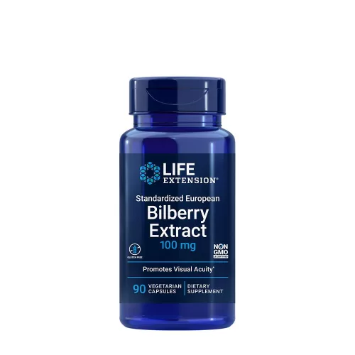 Life Extension Standardized European Bilberry Extract 90 Veg Kapszula