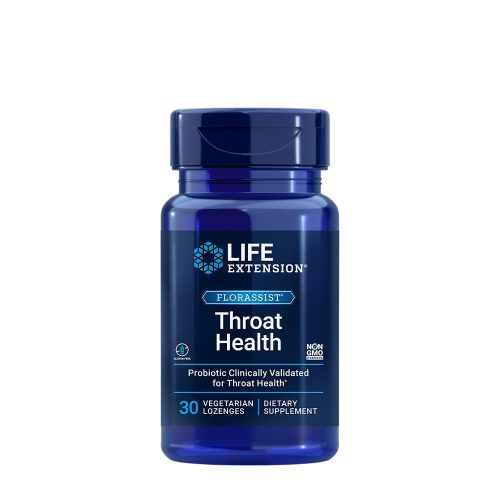 Life Extension FLORASSIST® Throat Health 30 Szopogató Tabletta