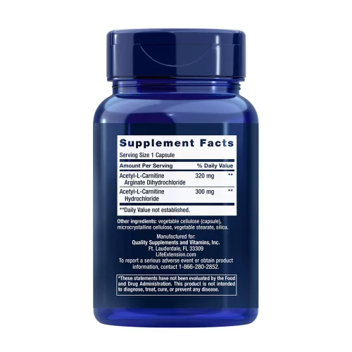 Life Extension Acetyl-L-Carnitine Arginate 90 Kapszula